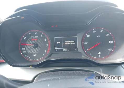 2025 Chevrolet Trax Fwd 1Rs z USA, uszkodzony, nr VIN KL77LGEP7SC096695